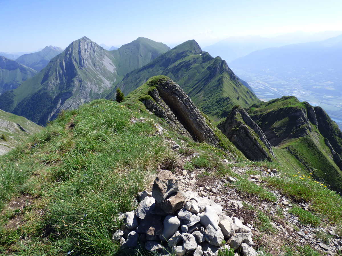 Pointe des Arlicots, Bauges massif